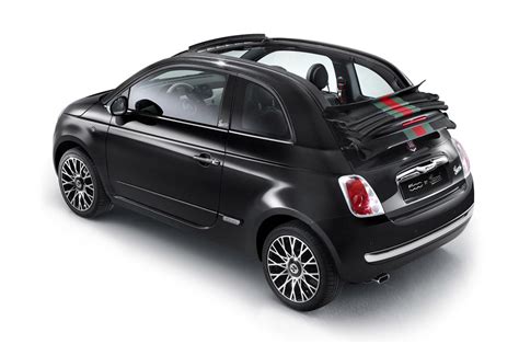 fiat 500 gucci edition cloth top white|Fiat 500c Gucci hatch.